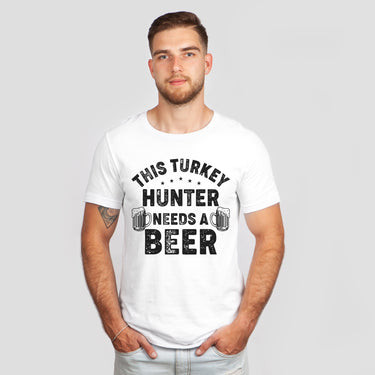 This Turkey Hunter Needs A Beer Shirt